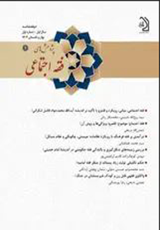 مجله پژوهش های فقه اجتماعی